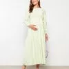 LC WAIKIKI Crew Neck Straight Long Sleeve Maternity Dress 2 LC WAIKIKI Crew Neck Straight Long Sleeve Maternity Dress -LC WAIKIKI popular shop lc waikiki 0556 8078726 1