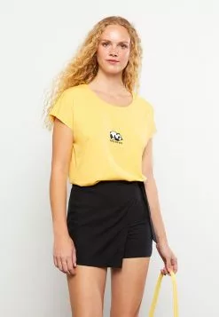 LC WAIKIKI Standard Fit Plain Tencel Women's Short Skirt -LC WAIKIKI popular shop lc waikiki 0560 8213236 2