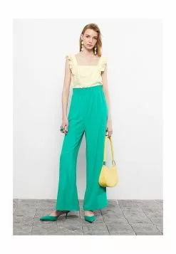 LC WAIKIKI Square Collar Embroidery Top -LC WAIKIKI popular shop lc waikiki 0567 1463226 6