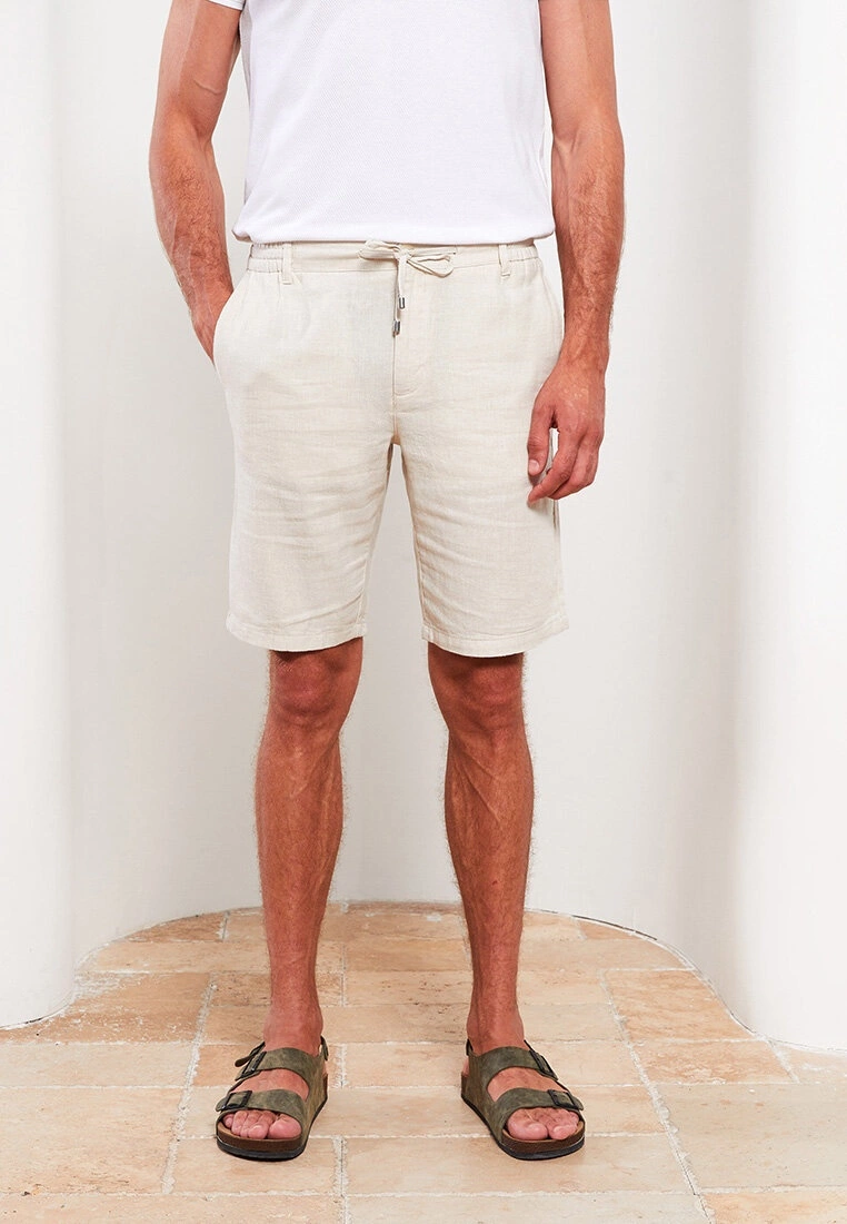 LC WAIKIKI Slim Fit Binding Detail Men's Shorts 6 LC WAIKIKI Slim Fit Binding Detail Men's Shorts - Image 4