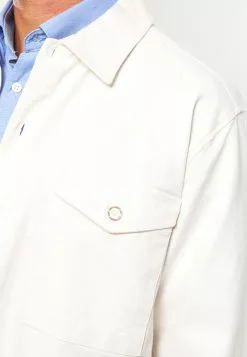 LC WAIKIKI Comfortable Fit Long Sleeved Gabardine Men's Shirt Jacket -LC WAIKIKI popular shop lc waikiki 0570 7433236 4