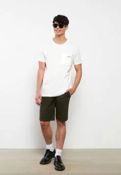 LC WAIKIKI Crew Neck Short Sleeve Printed Combed Cotton Men's T-Shirt