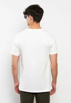 LC WAIKIKI Crew Neck Short Sleeve Printed Combed Cotton Men's T-Shirt -LC WAIKIKI popular shop lc waikiki 0571 5513236 4