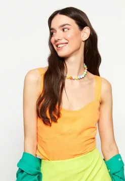 LC WAIKIKI Heart Collar Plain Sleeveless Women's Blouse -LC WAIKIKI popular shop lc waikiki 0572 0095726 3