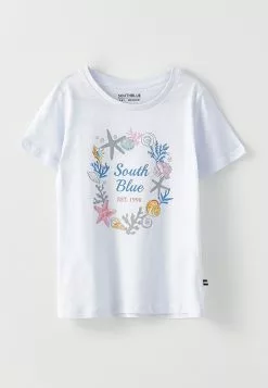 LC WAIKIKI Crew Neck Printed Short Sleeve Cotton Girls T-Shirt