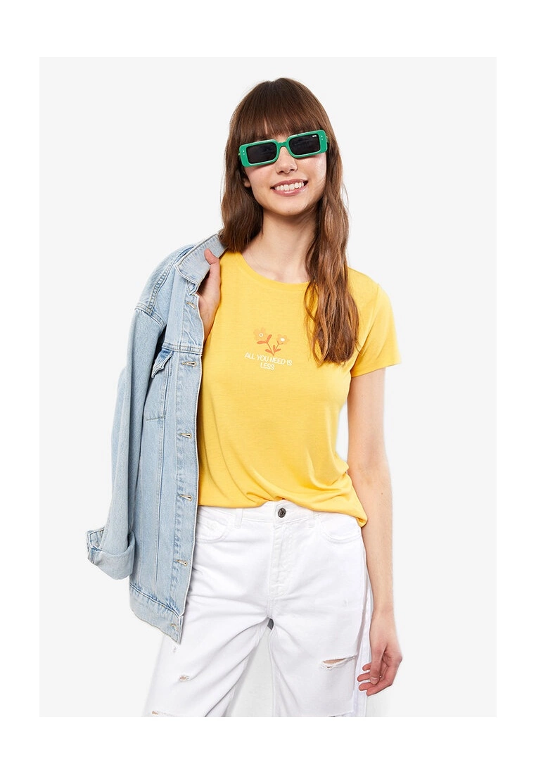 LC WAIKIKI Crew Neck Printed Women T-Shirt 3 LC WAIKIKI Crew Neck Printed Women T-Shirt