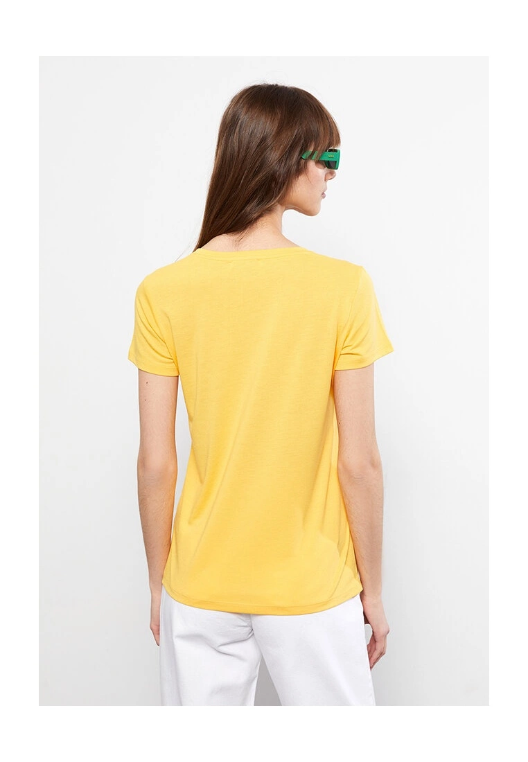 LC WAIKIKI Crew Neck Printed Women T-Shirt 4 LC WAIKIKI Crew Neck Printed Women T-Shirt - Image 2