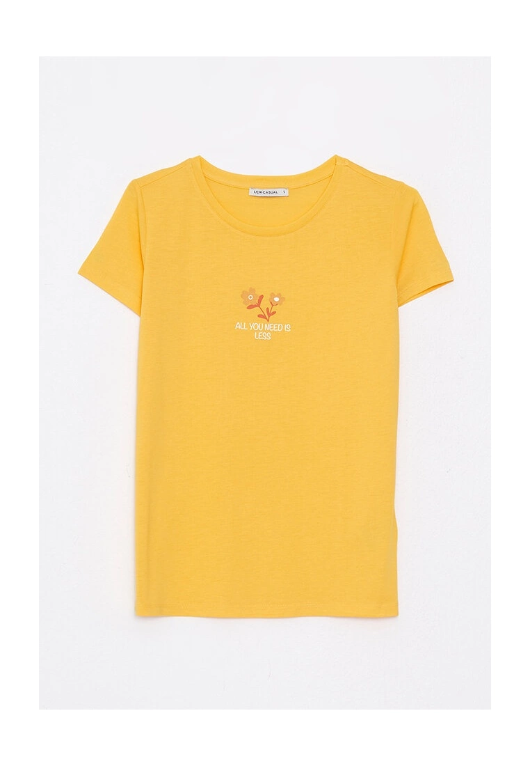 LC WAIKIKI Crew Neck Printed Women T-Shirt 8 LC WAIKIKI Crew Neck Printed Women T-Shirt - Image 6