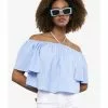 LC WAIKIKI Off Shoulder Straight Women Blouse -LC WAIKIKI popular shop lc waikiki 0583 3704226 1