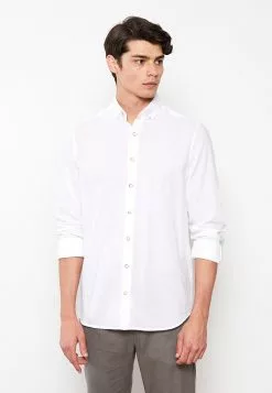 LC WAIKIKI Regular Fit Long Sleeve Poplin Men's Shirt -LC WAIKIKI popular shop lc waikiki 0584 1503236 2