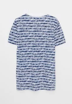 LC WAIKIKI Crew Neck Short Sleeve Patterned Combed Cotton Men's T-Shirt -LC WAIKIKI popular shop lc waikiki 0587 7913236 6