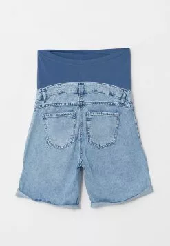 LC WAIKIKI Standard Fit Plain Maternity Jean Shorts With Tummy Panel -LC WAIKIKI popular shop lc waikiki 0595 7678726 6