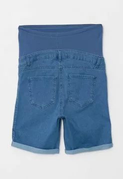 LC WAIKIKI Standard Fit Plain Maternity Jean Shorts With Tummy Panel -LC WAIKIKI popular shop lc waikiki 0596 3465726 5