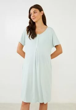 LC WAIKIKI Crew Neck Straight Short Sleeve Maternity Nightgown 10 LC WAIKIKI Crew Neck Straight Short Sleeve Maternity Nightgown -LC WAIKIKI popular shop lc waikiki 0601 4713236 2