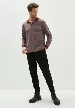 LC WAIKIKI Polo Neck Long Sleeve Men's T-Shirt -LC WAIKIKI popular shop lc waikiki 0601 6803236 3