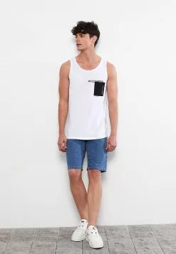 LC WAIKIKI Crew Neck Sleeveless Printed Male Athlete -LC WAIKIKI popular shop lc waikiki 0602 3833236 3