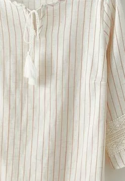 LC WAIKIKI Women's Tie Collar Striped Blouse -LC WAIKIKI popular shop lc waikiki 0612 0933236 7