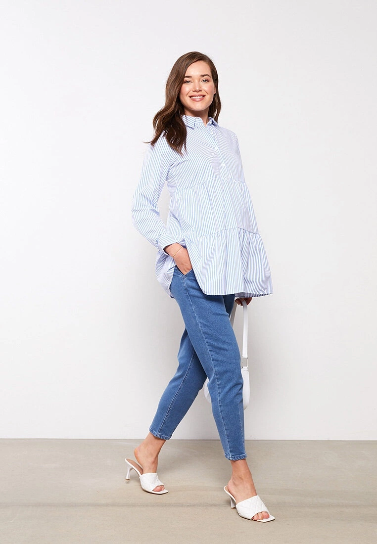 LC WAIKIKI Tummy Paneled Straight Maternity Rodeo Jeans 3 LC WAIKIKI Tummy Paneled Straight Maternity Rodeo Jeans