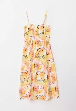 LC WAIKIKI Square Collar Patterned Strap Poplin Women's Dress -LC WAIKIKI popular shop lc waikiki 0616 4365726 6