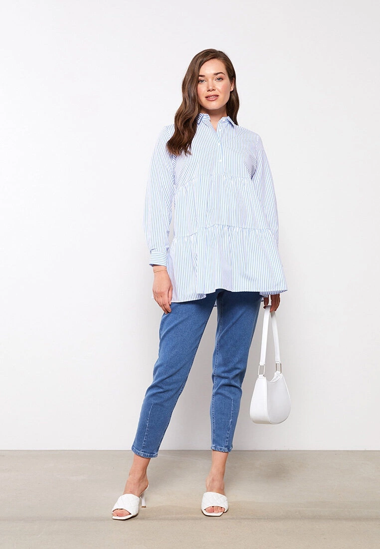 LC WAIKIKI Tummy Paneled Straight Maternity Rodeo Jeans 4 LC WAIKIKI Tummy Paneled Straight Maternity Rodeo Jeans - Image 2