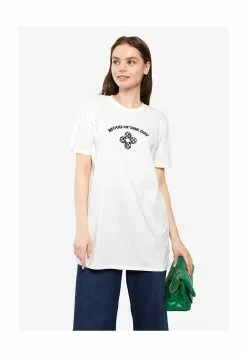 LC WAIKIKI Embroidered Cotton Women T-shirt