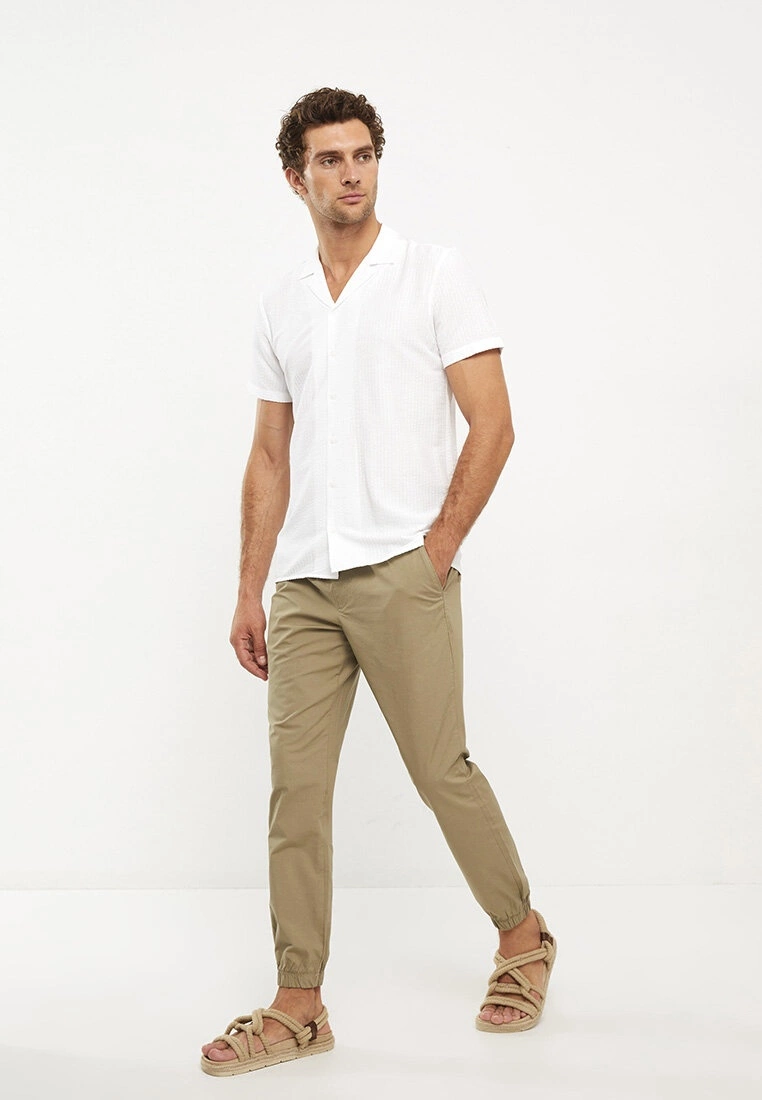 LC WAIKIKI Slim Fit Gabardine Men's Chino Trousers 4 LC WAIKIKI Slim Fit Gabardine Men's Chino Trousers - Image 2