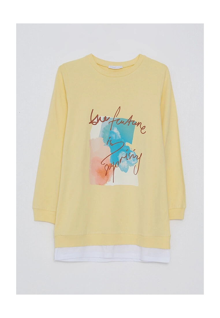 LC WAIKIKI Printed Long Sleeve Sweatshirt 7 LC WAIKIKI Printed Long Sleeve Sweatshirt - Image 5