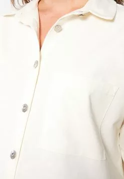 LC WAIKIKI Shirt Collar Straight Long Sleeve Cotton Maternity Tunic -LC WAIKIKI popular shop lc waikiki 0631 7513236 4