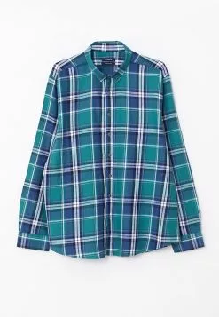 LC WAIKIKI Regular Fit Long Sleeve Plaid Poplin Men's Shirt -LC WAIKIKI popular shop lc waikiki 0633 4633236 7