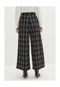 LC WAIKIKI Plaid Ponte Fabric Wide Leg Pants -LC WAIKIKI popular shop lc waikiki 0638 7085326 2