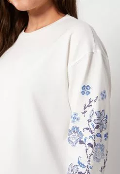 LC WAIKIKI Crew Neck Embroidered Long Sleeve Maternity Tunic -LC WAIKIKI popular shop lc waikiki 0643 2778726 4