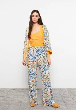 LC WAIKIKI Patterned Women's Trousers -LC WAIKIKI popular shop lc waikiki 0650 4733236 2