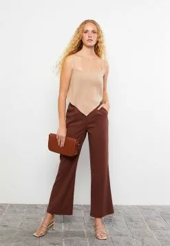 LC WAIKIKI U Neck Straight Strapped Women's Blouse -LC WAIKIKI popular shop lc waikiki 0653 9788726 3