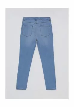 LC WAIKIKI Skinny Fit Women's Straight Pocket Detailed Jean Trousers -LC WAIKIKI popular shop lc waikiki 0654 2345226 6