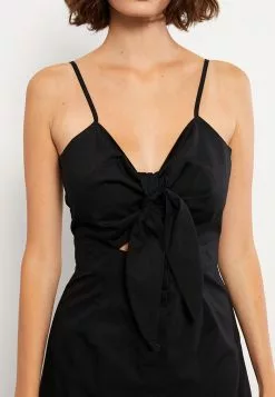 LC WAIKIKI Heart Collar Straight Strap Poplin Women's Dress -LC WAIKIKI popular shop lc waikiki 0654 2633236 4