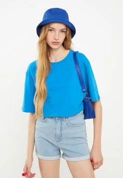 LC WAIKIKI Crew Neck Straight Short Sleeve Cotton Women's T-Shirt