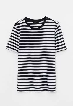 LC WAIKIKI Crew Neck Striped Short Sleeve Women's T-Shirt -LC WAIKIKI popular shop lc waikiki 0657 7478726 6