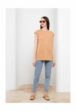 LC WAIKIKI Crew Neck Straight Women Tee -LC WAIKIKI popular shop lc waikiki 0658 9625226 4