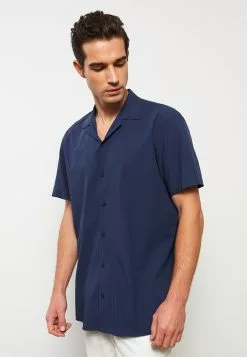 LC WAIKIKI Regular Fit Short Sleeve Poplin Men's Shirt -LC WAIKIKI popular shop lc waikiki 0659 3409726 3