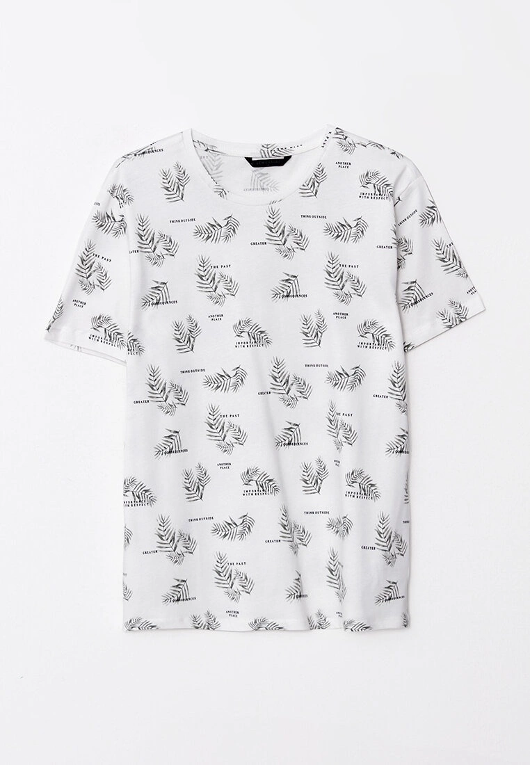 LC WAIKIKI Crew Neck Short Sleeve Printed Combed Cotton Men's T-Shirt 8 LC WAIKIKI Crew Neck Short Sleeve Printed Combed Cotton Men's T-Shirt - Image 6