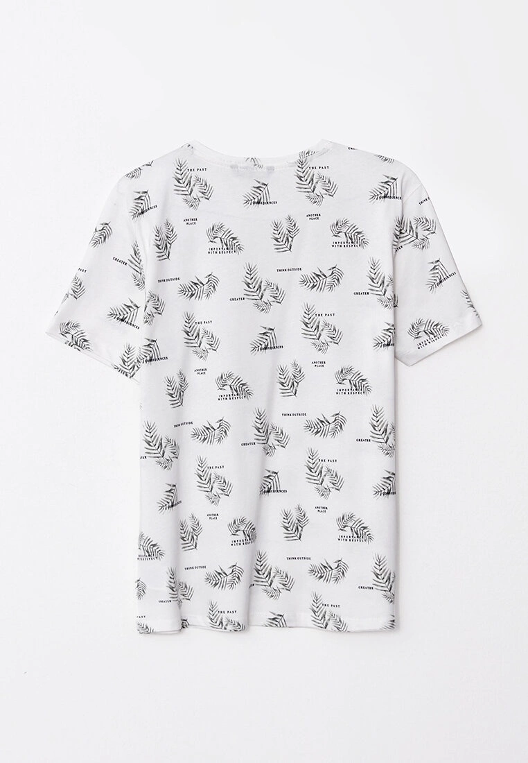 LC WAIKIKI Crew Neck Short Sleeve Printed Combed Cotton Men's T-Shirt 9 LC WAIKIKI Crew Neck Short Sleeve Printed Combed Cotton Men's T-Shirt - Image 7