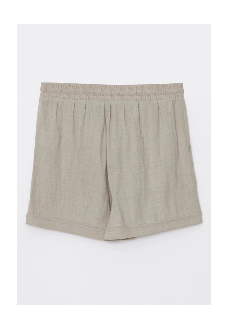 LC WAIKIKI Comfortable Fit Plain Womens Shorts 8 LC WAIKIKI Comfortable Fit Plain Womens Shorts - Image 6