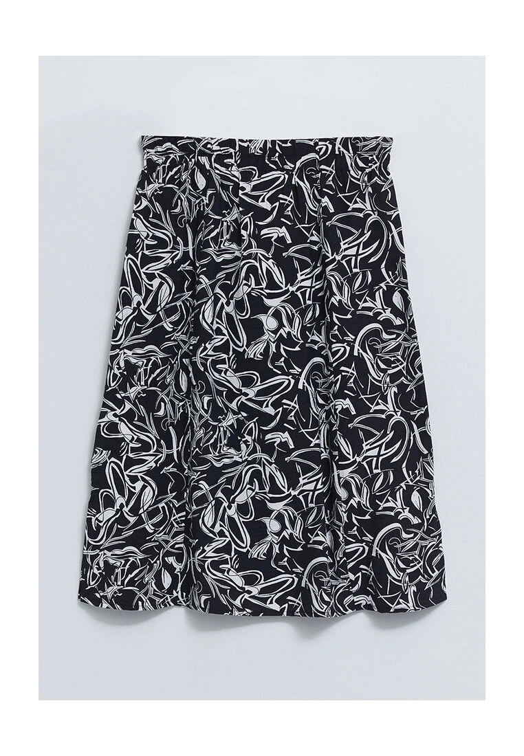 LC WAIKIKI Women's Patterned Flared Skirt 8 LC WAIKIKI Women's Patterned Flared Skirt - Image 6