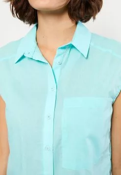 LC WAIKIKI Front Button Closure Plain Sleeveless Poplin Women's Shirt -LC WAIKIKI popular shop lc waikiki 0669 1813236 4