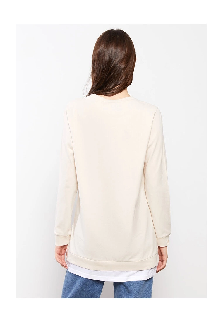 LC WAIKIKI Printed Long Sleeve Sweatshirt 4 LC WAIKIKI Printed Long Sleeve Sweatshirt - Image 2