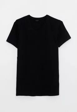 LC WAIKIKI V-Neck Short Sleeve Combed Cotton Men's T-Shirt -LC WAIKIKI popular shop lc waikiki 0670 0633236 5