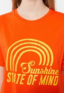 LC WAIKIKI Crew Neck Printed Short Sleeve Cotton Women's T-Shirt -LC WAIKIKI popular shop lc waikiki 0671 7378726 3