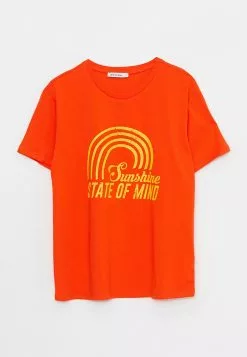 LC WAIKIKI Crew Neck Printed Short Sleeve Cotton Women's T-Shirt -LC WAIKIKI popular shop lc waikiki 0671 7378726 5