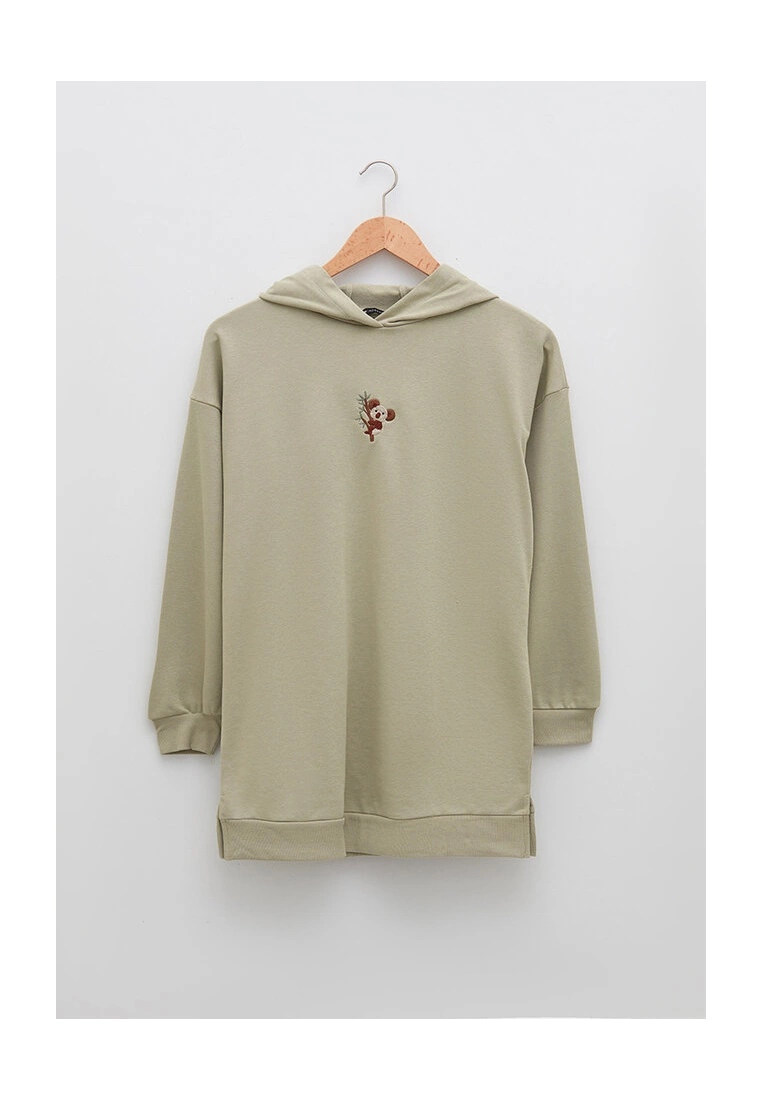 LC WAIKIKI Hooded Embroidered Women Tunic 7 LC WAIKIKI Hooded Embroidered Women Tunic - Image 5