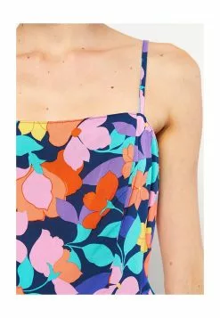 LC WAIKIKI Square Collar Floral Strap Viscose Women's Dress -LC WAIKIKI popular shop lc waikiki 0675 9775326 3